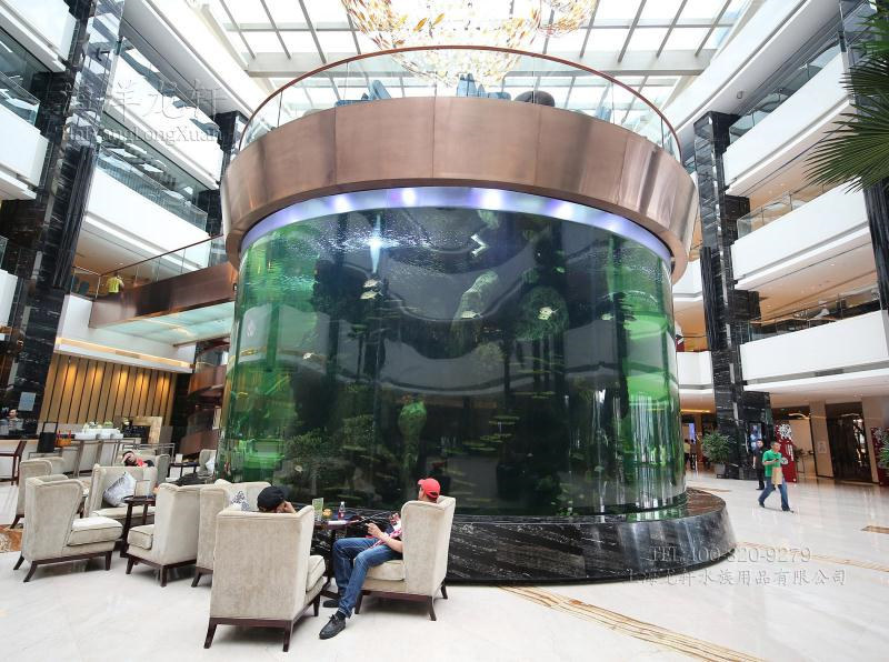 tangki ikan akuarium ikan plastik besar